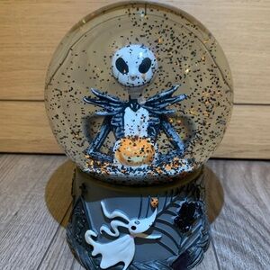 Jack Skellington Nightmare Before Christmas Snowglobe Halloween Decor